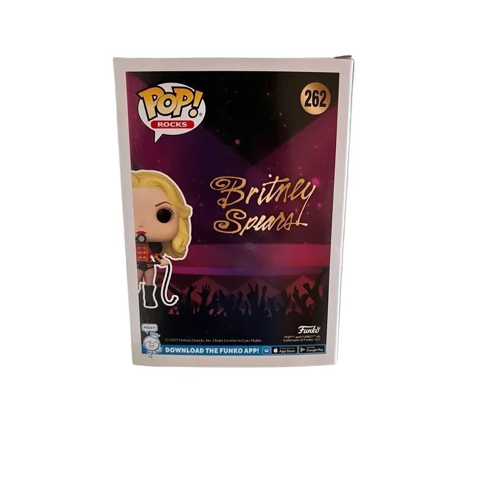 Funko Pop Rocks Britney Spears Circus Ringmaster 262 New in Box!